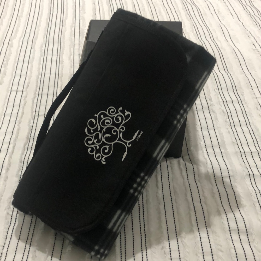 Tree of life Picnic blanket - Plain Grey/Black